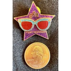 2018 Destination Imagination Global Finals Sunglasses Star‎ Team Manager Pin